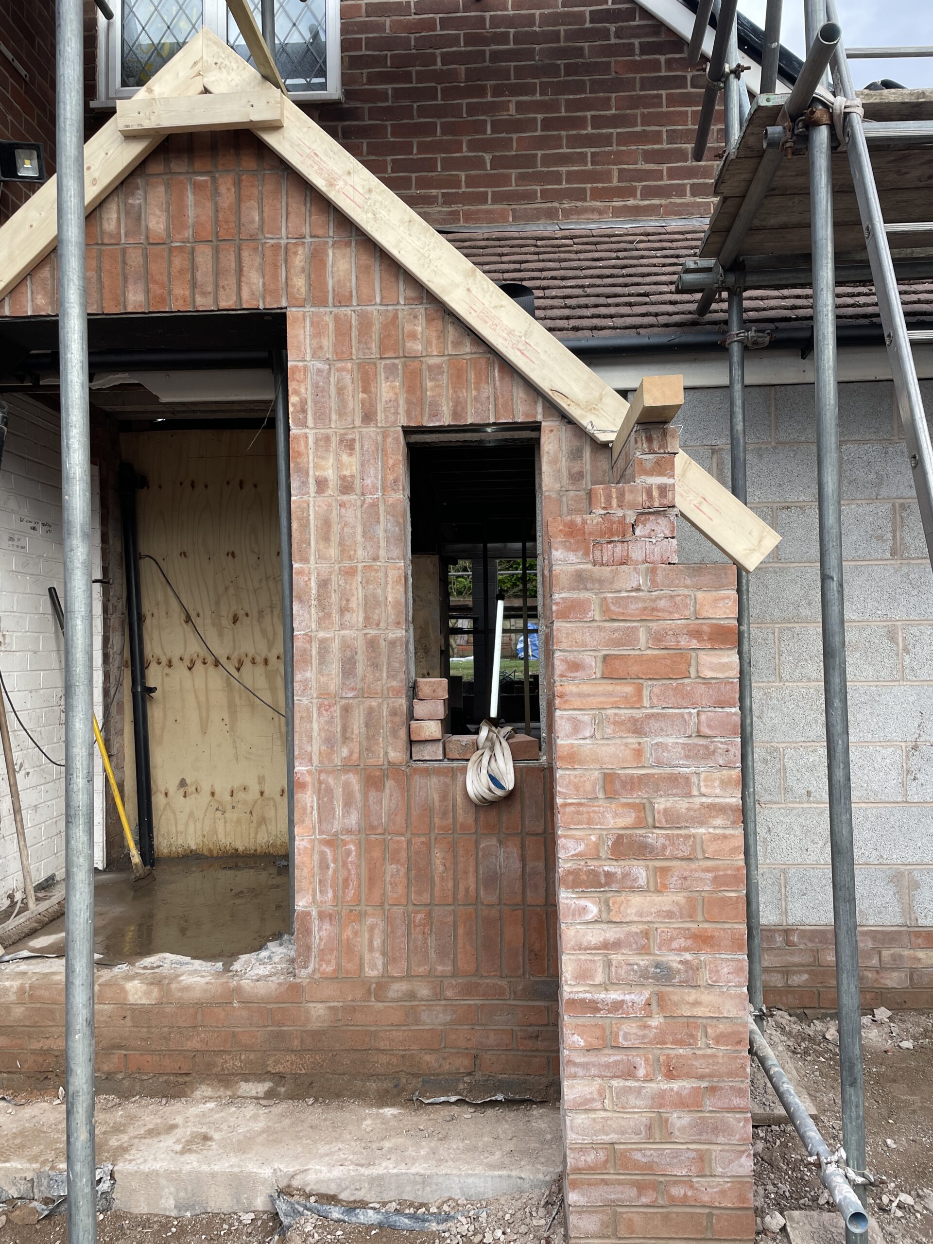 Progress on Site, House Extension in Wilmslow